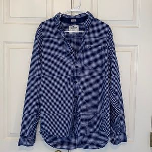 Hollister Men’s Flannel Button Down Shirt